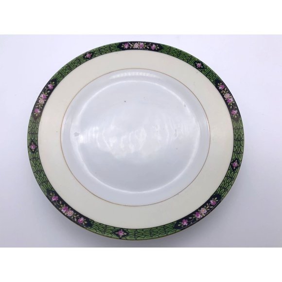 Vintage Noritake - 2 Bread & Butter Plates - Cherry Blossom Back Stamp ca 1924 - Picture 2 of 8